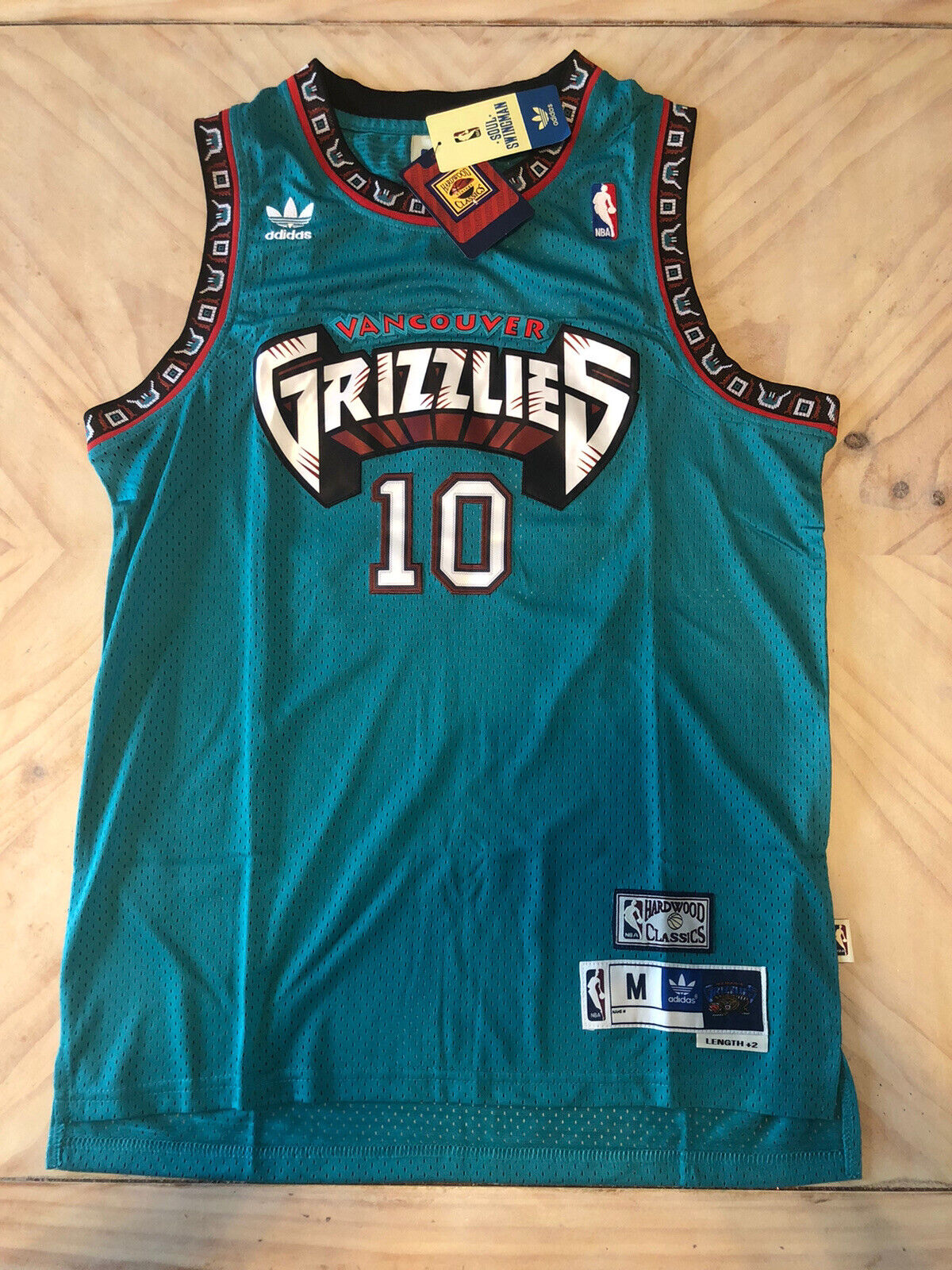 vancouver grizzlies basketball jersey