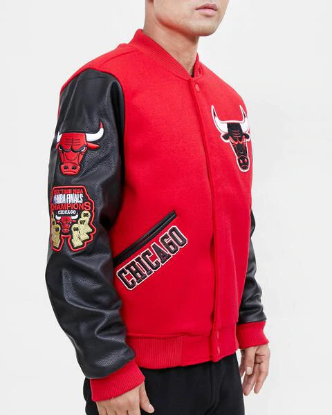 varsity chicago bulls jacket