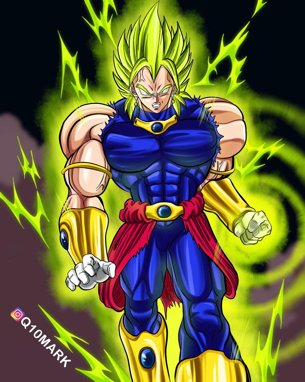 vegeta fusion broly