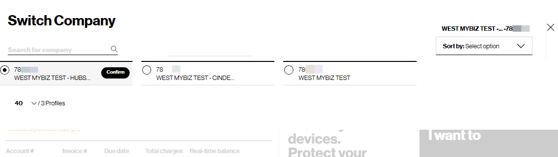 verizon wireless business login