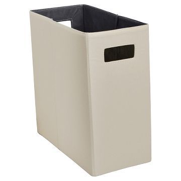 vertical storage bins