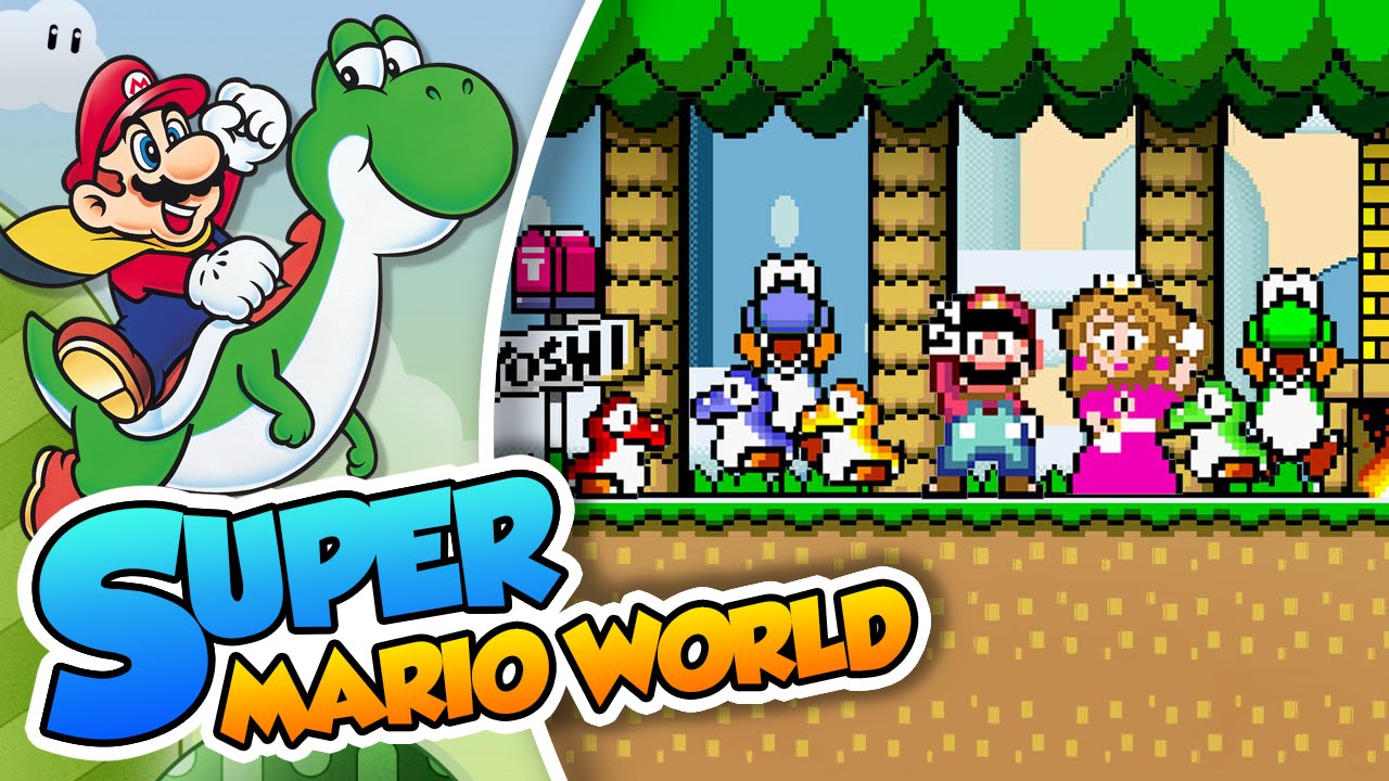 videos de super mario world