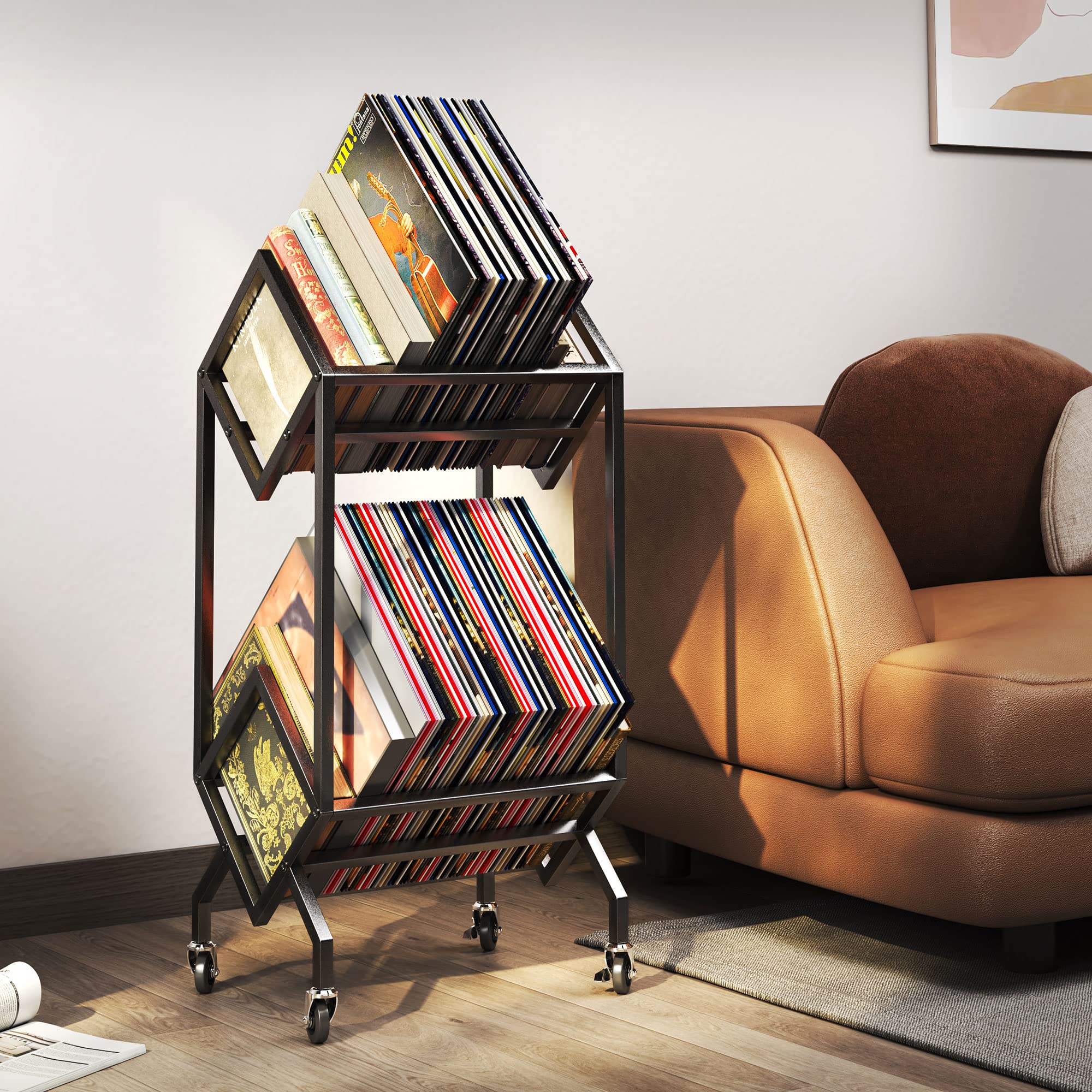 vinyl record storage holder