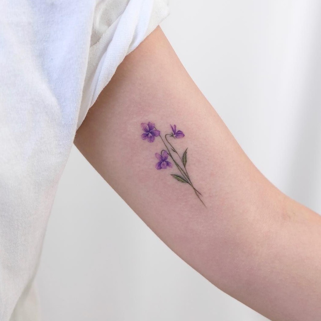 violet tattoo