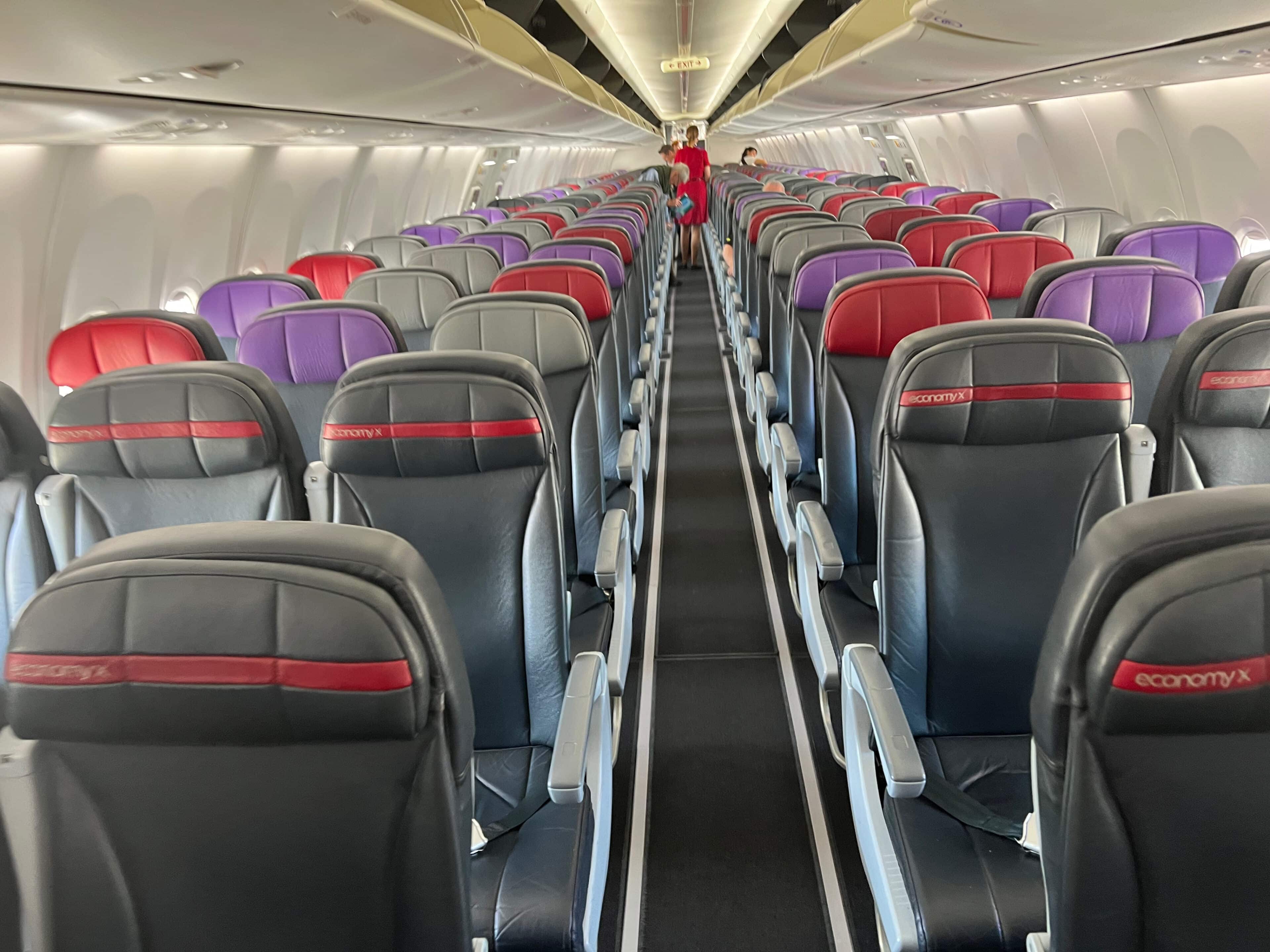 virgin australia economy x best seats