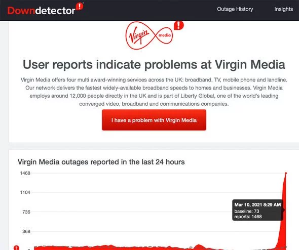 virgin media problems