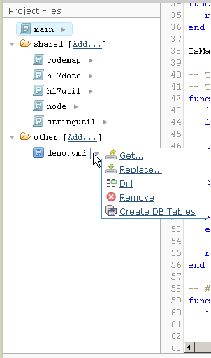 vmd database