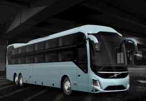 volvo bus mileage per litre