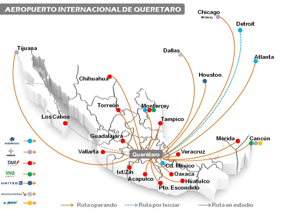 vuelos queretaro dallas