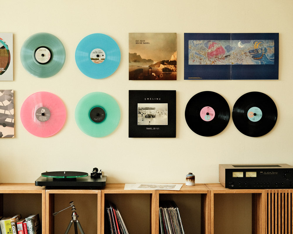 wall vinyl records