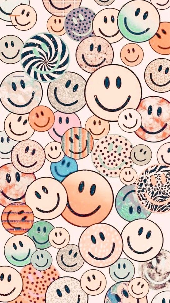 wallpaper smiley faces