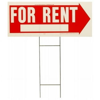 walmart for rent sign