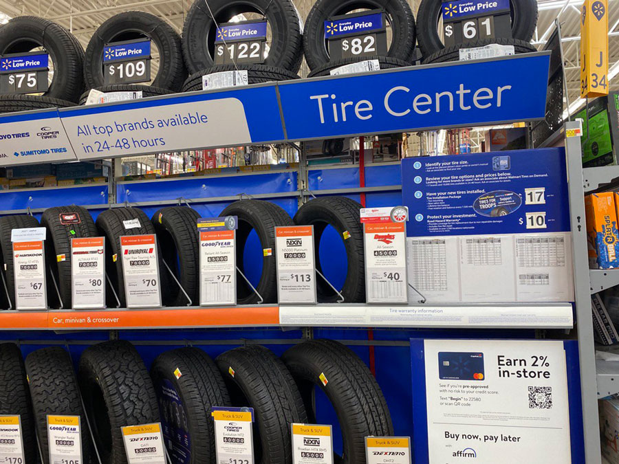 walmart tire center