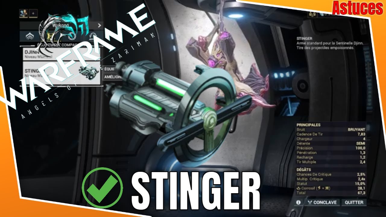 warframe stinger