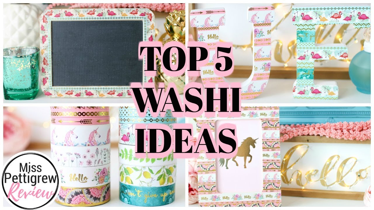 washi tape crafts for adults