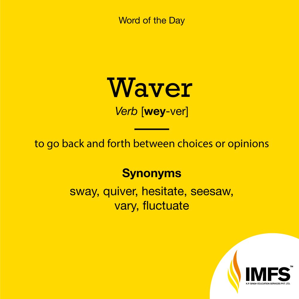 waver definition