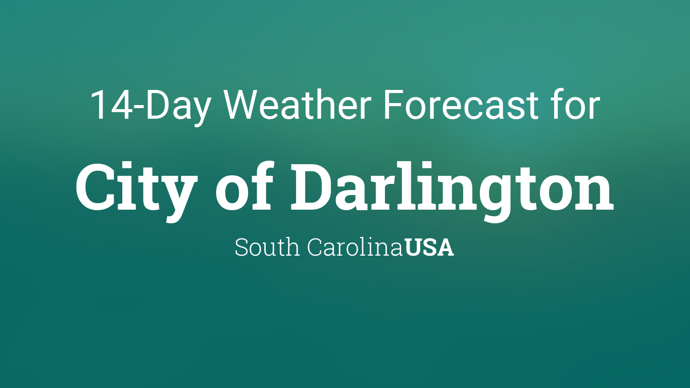 weather in darlington 10 days