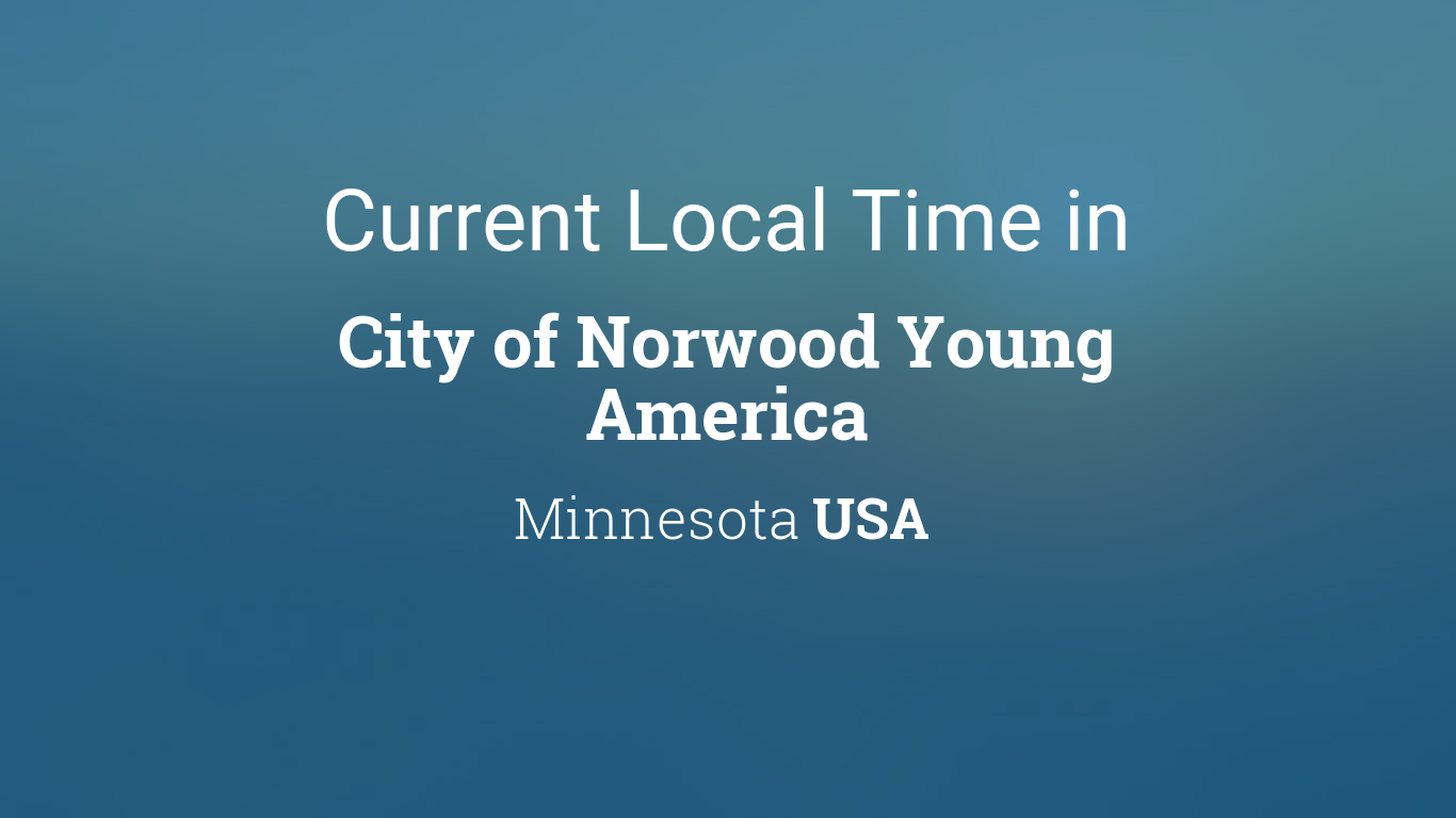 weather norwood young america mn