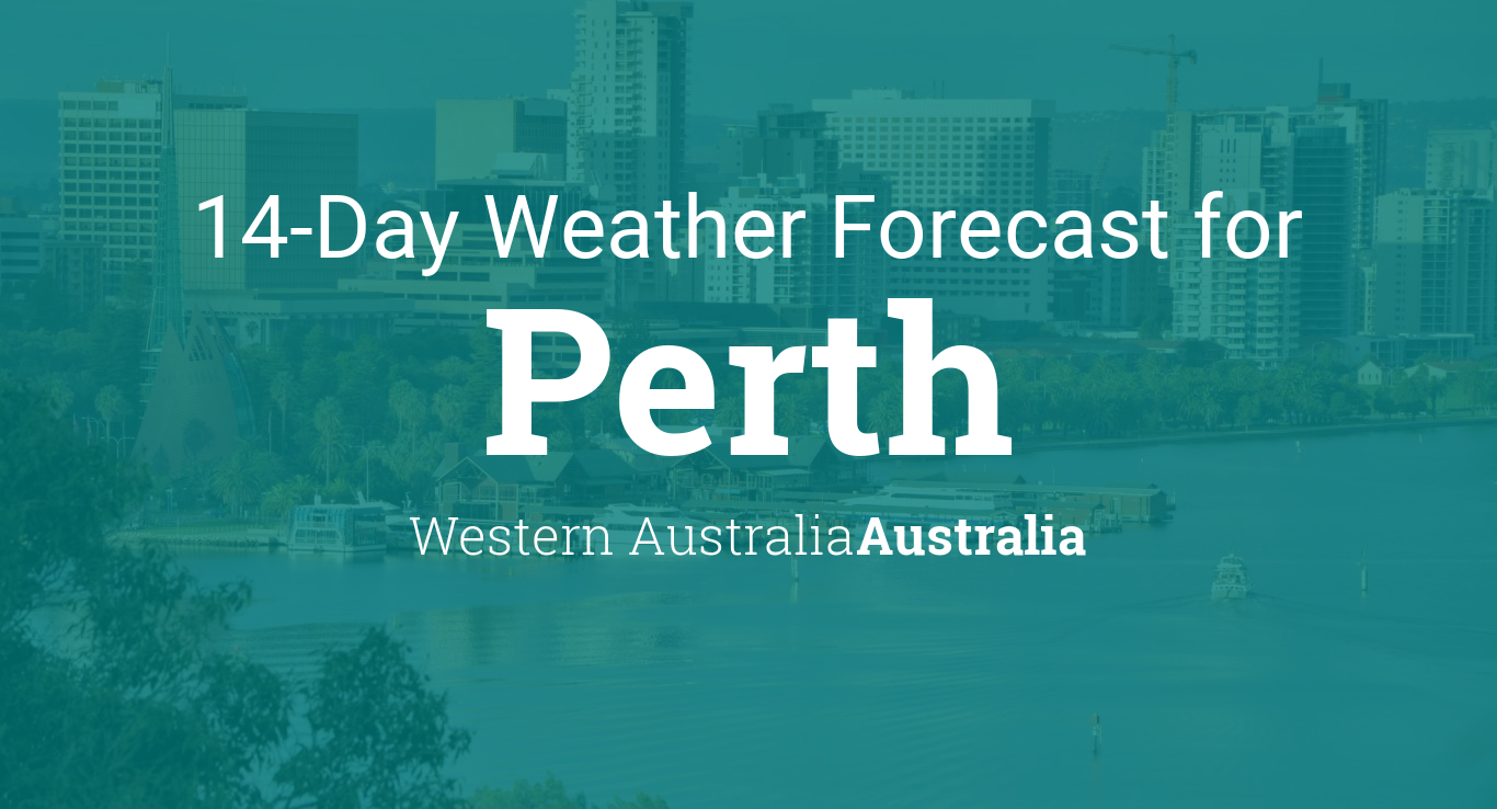 weather perth 14 days wa