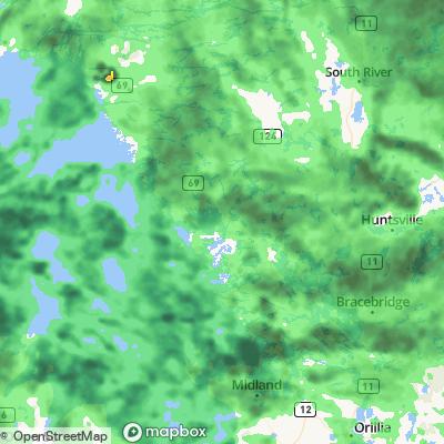 weather radar parry sound