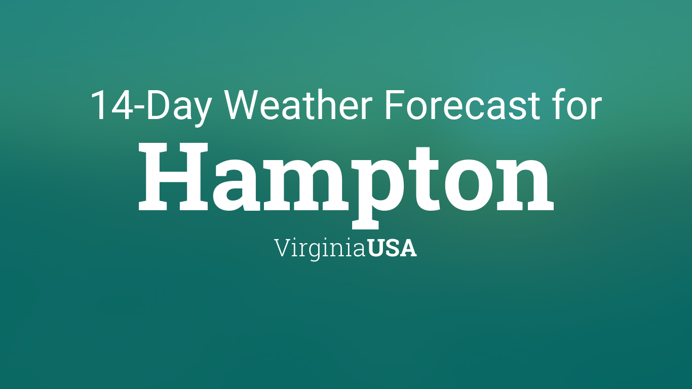 weather tomorrow hampton