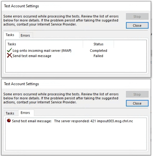 webmail.spectrum.net smtp server