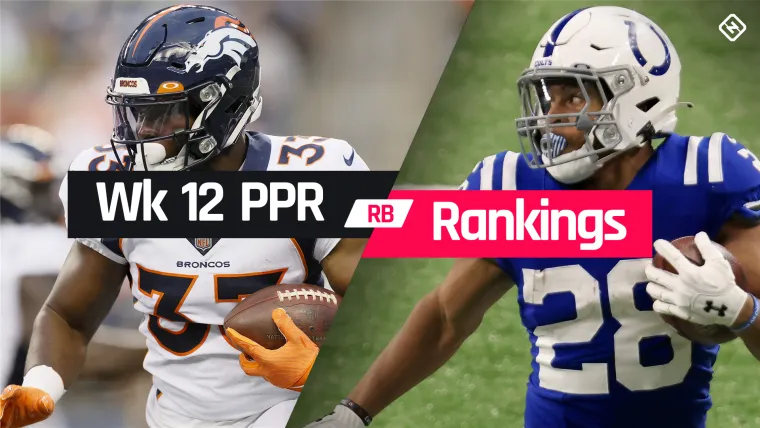 week 12 rb ppr rankings