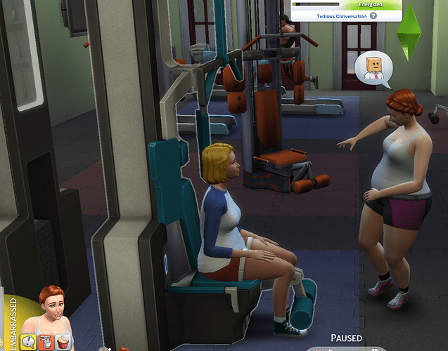 weight gain sims 4