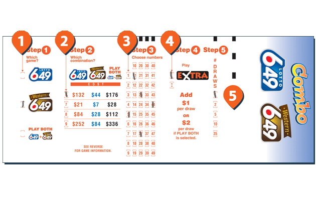 western 649 winning numbers