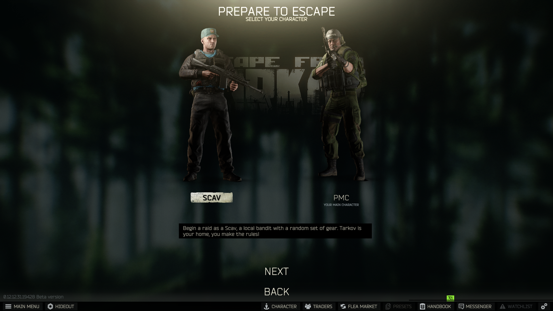 what is a scav in tarkov