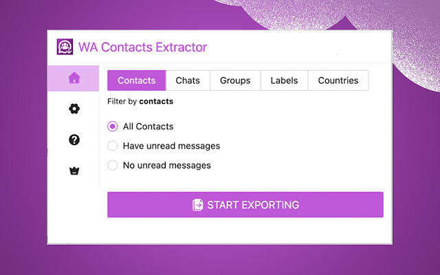 whatsapp contacts extractor