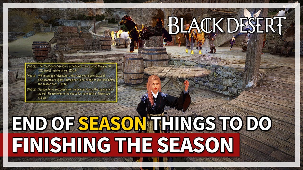 when does season end bdo