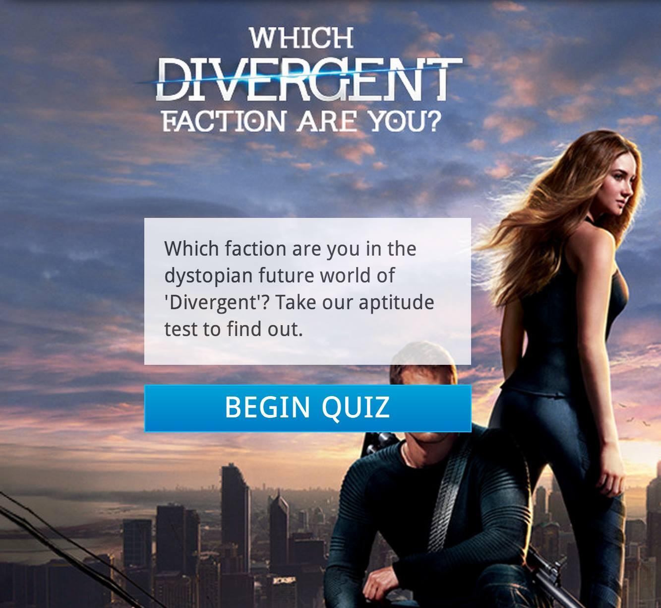 which faction are you divergent quiz