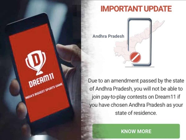 why dream11 banned in tamil nadu