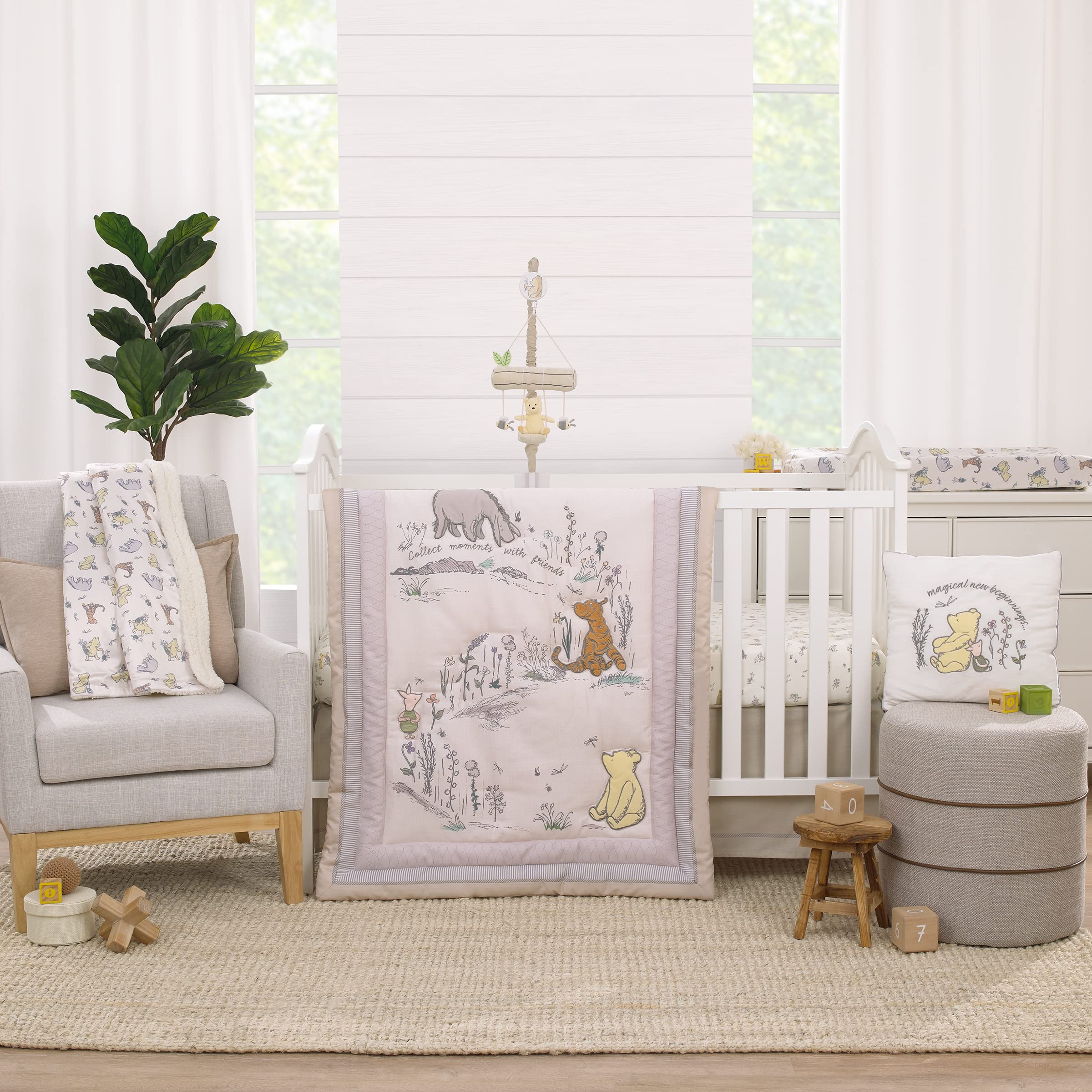 winnie the pooh crib bedding set