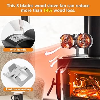 wood stove fan