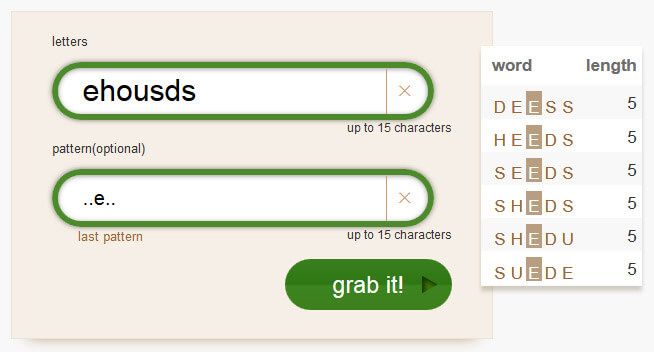 word unscrambler solver