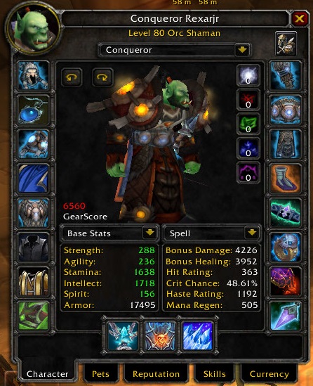 wow wotlk elemental shaman