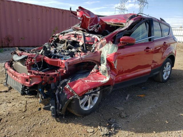 wrecked ford escape