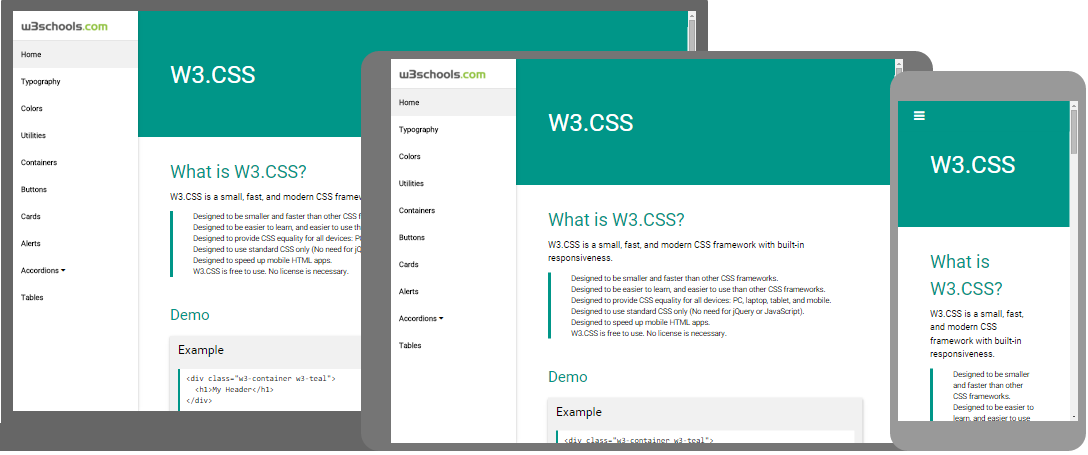 www w3schools com css