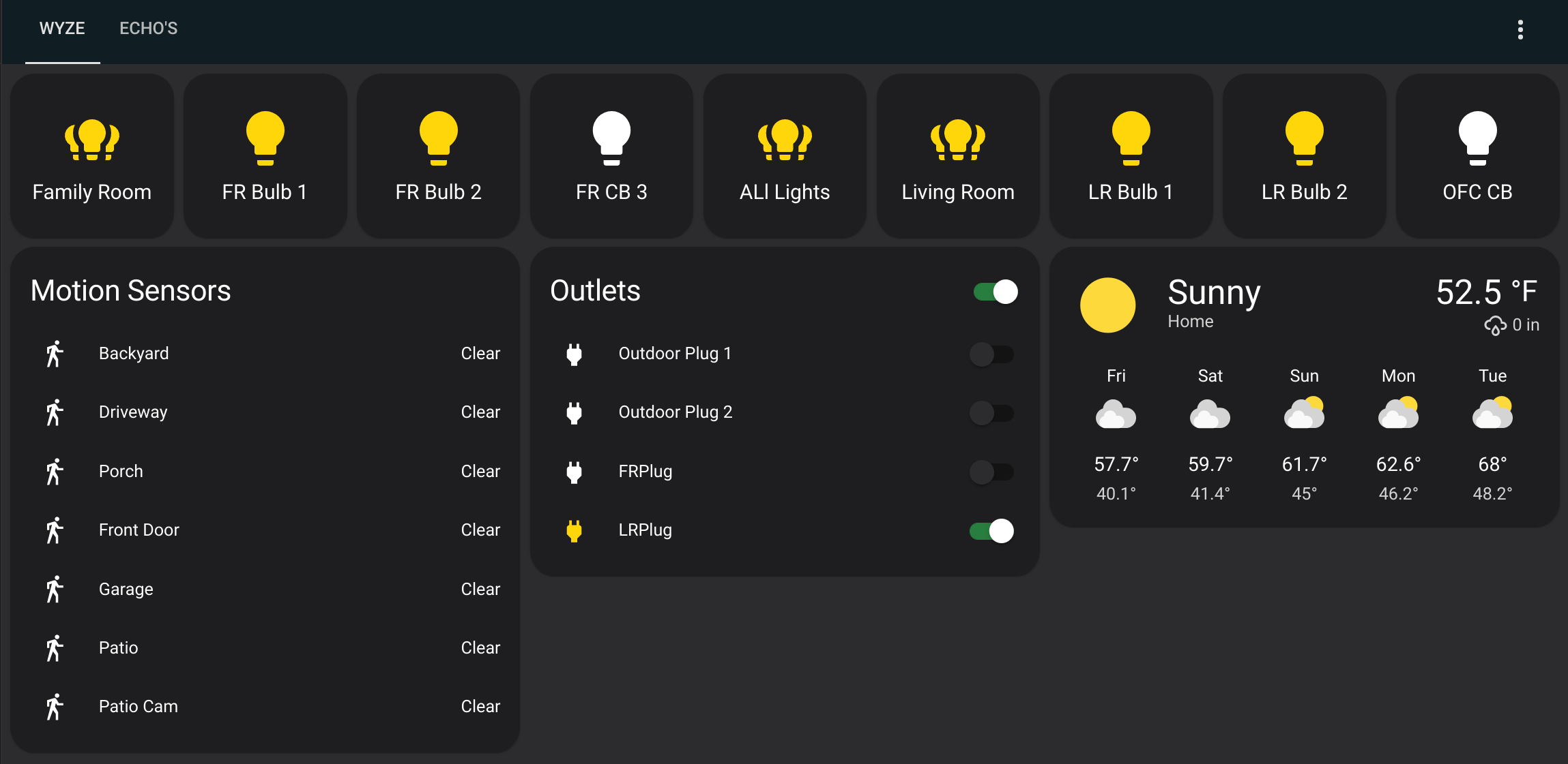 wyze integration home assistant