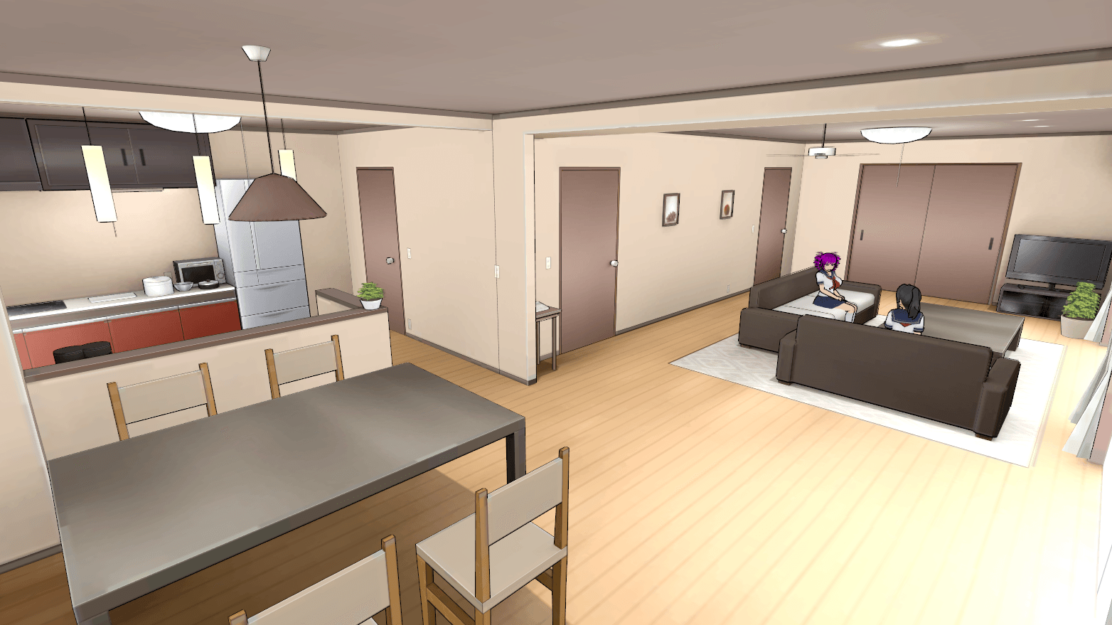 yandere simulator home