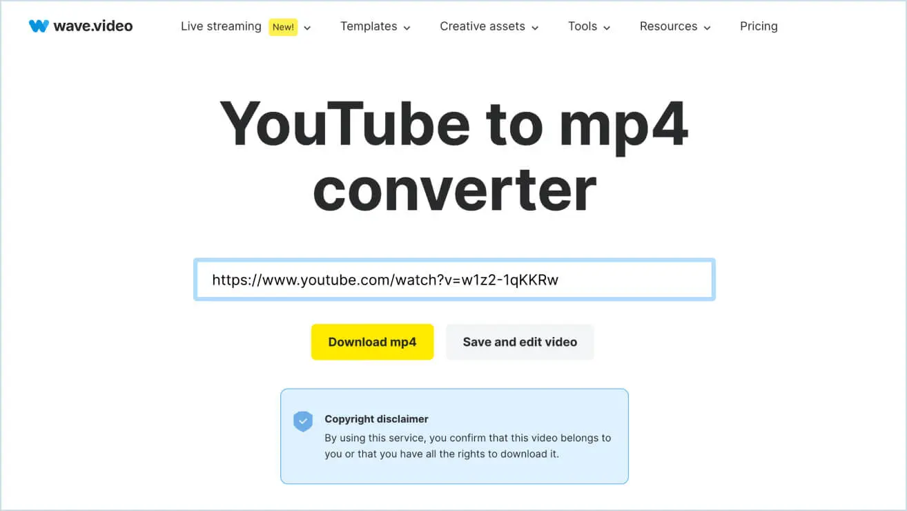 yt mp4 converter