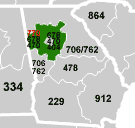 zip code for area code 770