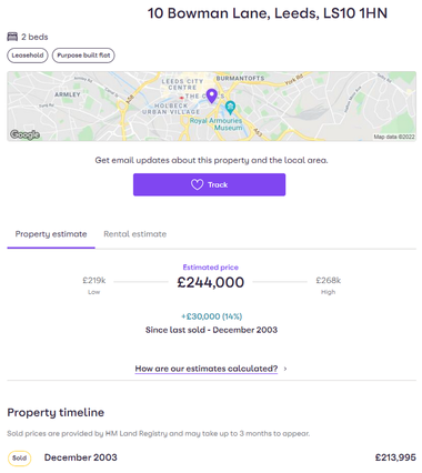 zoopla estimates